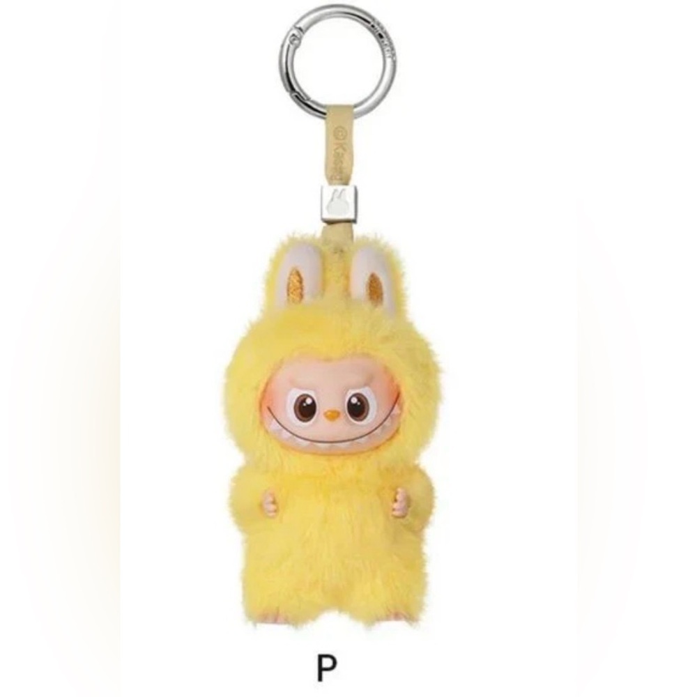 THE MONSTERS Pin for Love Series-Vinyl Plush Pendant “P”